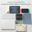 N17-5 Adjustable Laptop Tablet Stand 5 Slots Aluminum Alloy Space Saving Desktop Bracket - 3