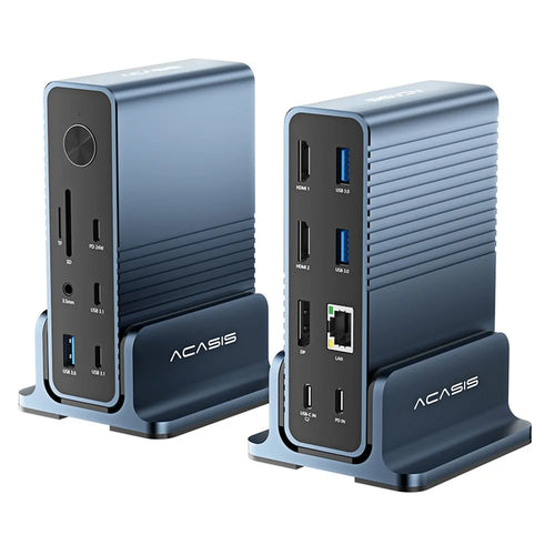 ACASIS DS-7A15 15 in 1 USB-C Hub 100W PD 4K 60Hz Compatible with Thunderbolt 3 / 4 Docking Station - 1