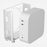 For Apple Mac Mini M4  /  M4 Pro 2024 Protective Case Computer Host Aluminum Alloy Shell with Anti-Slip Silicone Feet - Silver - 5
