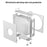 For Apple Mac Mini M4  /  M4 Pro 2024 Protective Case Computer Host Aluminum Alloy Shell with Anti-Slip Silicone Feet - Silver - 7