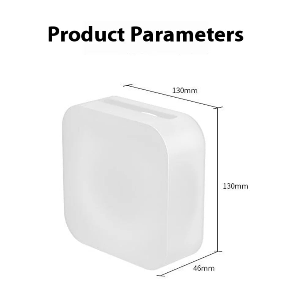 For Apple Mac Mini M4 / M4 Pro 2024 Silicone Case Computer Host Anti-Slip Shockproof Protective Cover - Transparent - 6