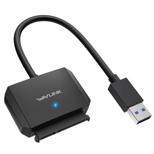 WAVLINK WL-ST345A USB 3.0 to SATA III Hard Drive Adapter Cable 5Gbps Data Transfer Converter - 1