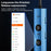 YCE V295B 5 in 1 USB 3.0 / Type-C Dual Head Hub Multifunctional Voice Recognition Smart AI Expansion Dock - Blue - 6