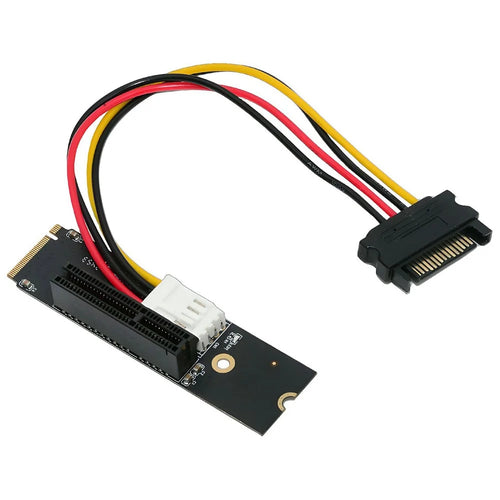 EP-048 M.2 NGFF NVMe M-Key Extender to PCI-E X1 X4 X8 X16 Graphics Card Riser Adapter - 1