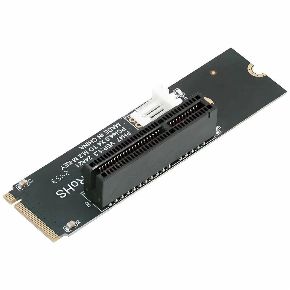 EP-048 M.2 NGFF NVMe M-Key Extender to PCI-E X1 X4 X8 X16 Graphics Card Riser Adapter - 2