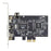 EP-053 IEEE 1394 to PCI-E Card 3x6Pin 1x4Pin Firewire 400 Adapter Card with Cable + Low Profile Bracket - 2