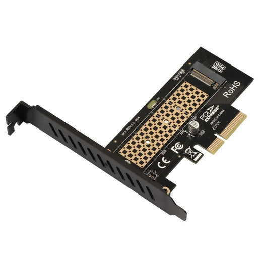 JEYI SK4 M.2 NVMe SSD to PCIe 4.0 X1 X4 X16 Adapter SSD Expansion Card - PCIe-X4 - 1