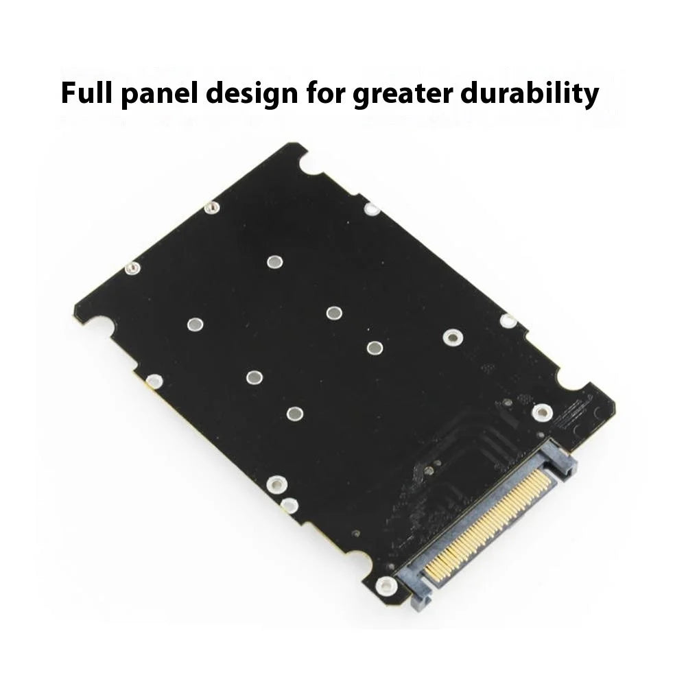 JEYI U2PCB U.2 to PCIe Adapter Card SFF-8639 PCIe 3.0 X4 SATA SSD Dual Ports Expansion Card - 5