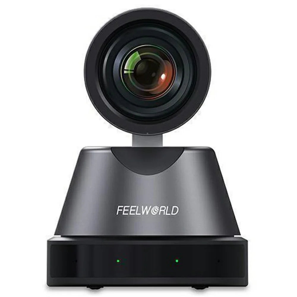 FEELWORLD 4K PTZ Camera 12X Optical Zoom AI Person Tracking Camera HD  /  USB  /  LAN Output - US Plug - 3