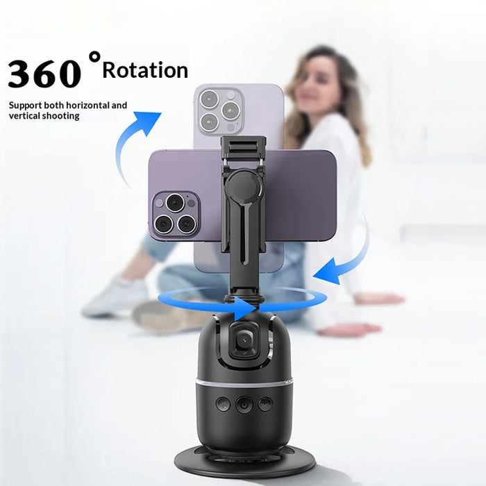 CYKE P03 360 Degree AI Face Tracking Handheld Gimbal Anti Shake Video Recording Phone Stabilizer - 6