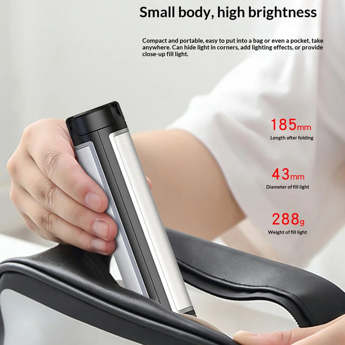 CYKE AB502 Foldable LED Selfie Light Adjustable Color Temperature Portable Photography Fill Lamp - 5