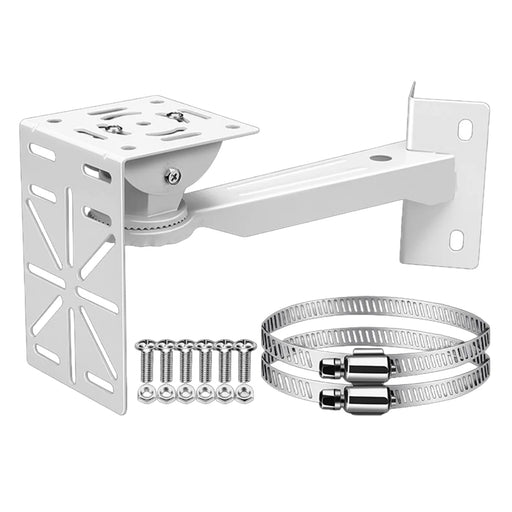 For CCTV Camera Pole Clamp Mount Bracket 360 Degree Rotation Security Camera Holder Stand - 1