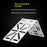 For CCTV Camera Pole Clamp Mount Bracket 360 Degree Rotation Security Camera Holder Stand - 5
