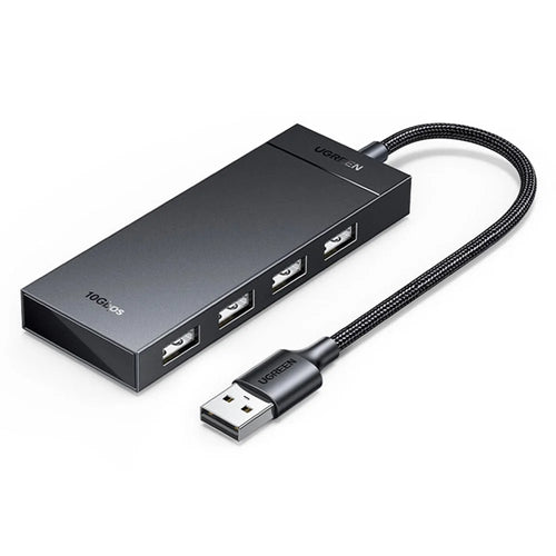 UGREEN CM806 55373 USB-A 4 Port Hub Adapter 0.5m 10Gbps High Speed Data Transfer Docking Station for Windows  /  Mac OS  /  Linux - 1