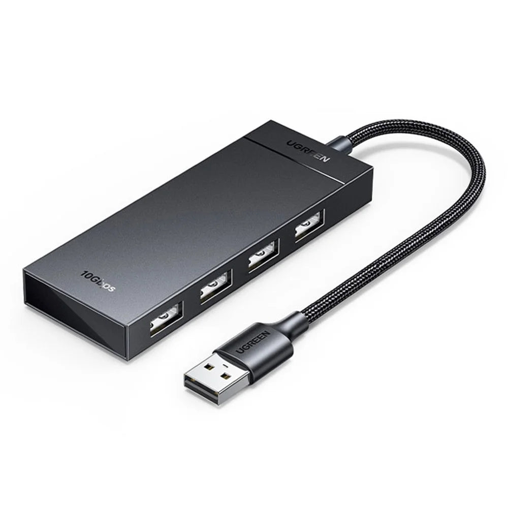 UGREEN 35884 4-Port USB Hub USB 3.2 Gen2 High Speed Data Transfer Expansion Dock with 1m Cable - 1