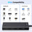 UGREEN 35583 4 in 1 USB C Hub Adapter 2 USB-C + 2 USB-A Ports 0.3m Docking Station 10Gbps Data Transfer for Windows  /  Mac OS  /  Linux - Black - 5