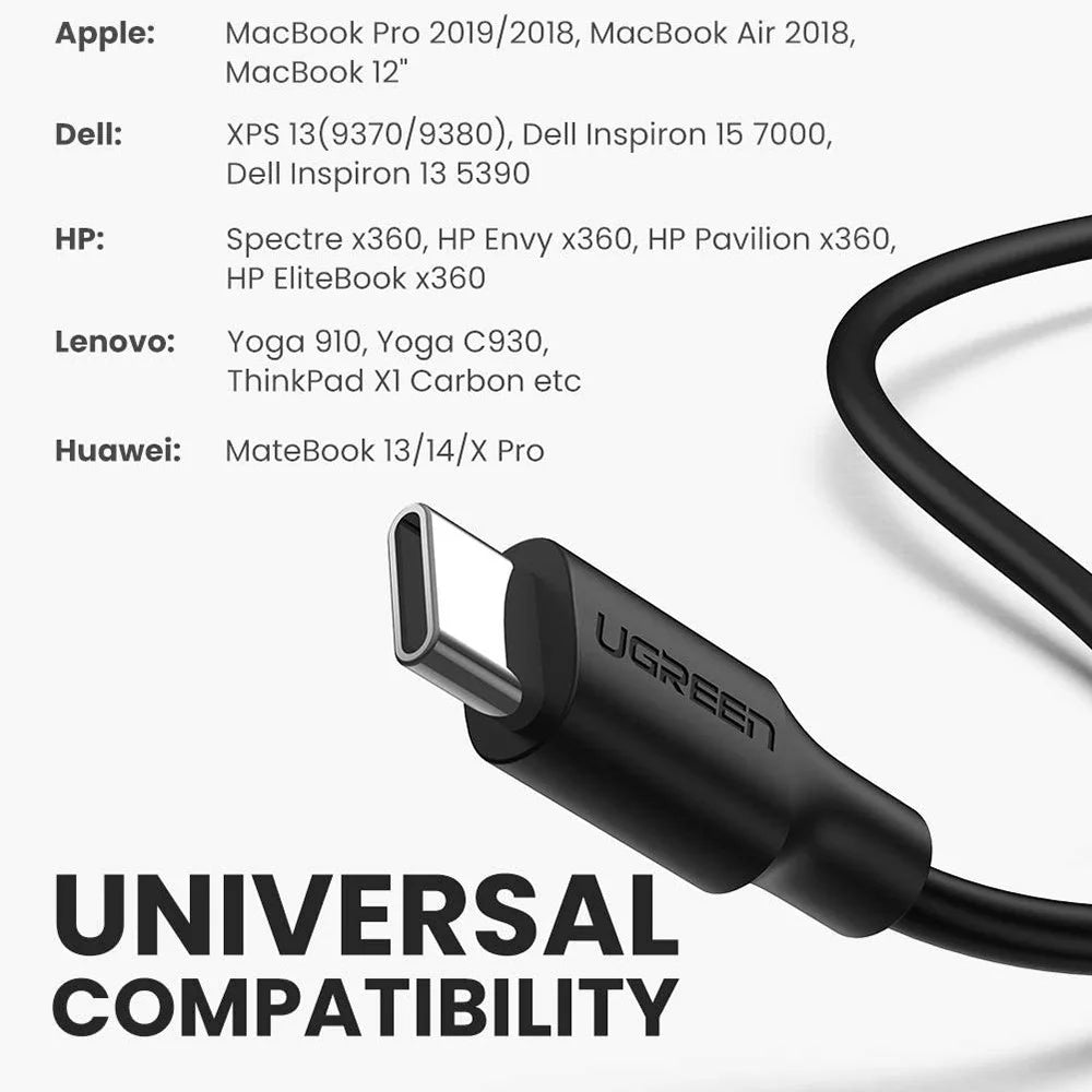 UGREEN 70610 SATA to USB C Adapter Cable for 2.5" SSD / HDD Hard Drive Connector 5Gbps Transfer Speed Support SATA III UASP Thunderbolt 3 Compatible with Samsung Seagate WD Hitachi Toshiba MacBook Pro - 5