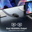 LEMORELE TC510 USB-C 7 in 1 Hub Dual HD 4K 60Hz PD 100W Charging Docking Station for Laptop - Black - 3