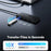 LEMORELE TC510 USB-C 7 in 1 Hub Dual HD 4K 60Hz PD 100W Charging Docking Station for Laptop - Black - 5