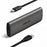 LEMORELE SD1L M.2 NVMe SATA Dual Protocol SSD Enclosure 10Gbps USB3.1 Gen2 Aluminum Alloy Portable Hard Drive Case - Black - 1