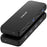 LEMORELE G98 Dual Port HD KVM Switch 2 Input 1 Output USB 3.0 Hub 4K@30Hz Desktop Switcher for PC Laptop - Black - 1