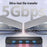 LEMORELE G98 Dual Port HD KVM Switch 2 Input 1 Output USB 3.0 Hub 4K@30Hz Desktop Switcher for PC Laptop - Black - 5