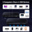LEMORELE H200 Dual-Port USB-C KVM Switch 4K 60Hz HD Display One-Click Share Keyboard Mouse Monitor Fast Charging Dock Station - Black - 4