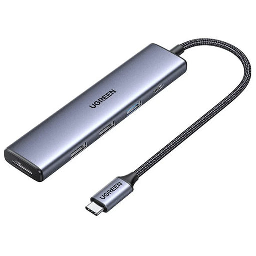 UGREEN CM478-15495 5 in 1 Type-C Docking Station 4K / 30Hz HD USB 3.0 PD 100W Charging Hub for MacBook - 1