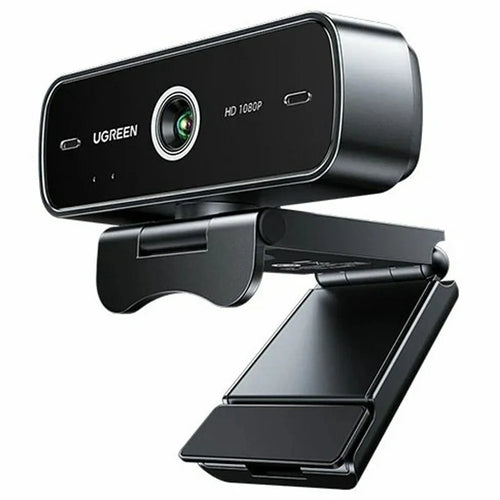 UGREEN CM925-75587 USB Webcam 1080P HD Camera Built-in Dual Microphone for Video Conference - Black - 1