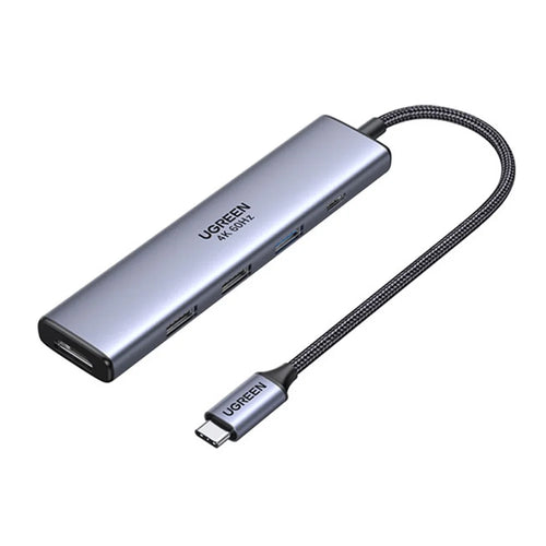 UGREEN CM478-35178 5 in 1 USB-C Hub for MacBook 4K / 60Hz HD PD 100W Fast Charging Multi-Port Adapter - 1