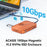 ACASIS EC-1401 10Gbps Magnetic M.2 NVMe SSD Enclosure 6 in 1 USB-C Docking Station with Cooling Fan - Orange - 7