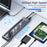 ACASIS HS-716 16-Port USB 3.2 Hub 10Gbps Data Transfer Aluminum Alloy Splitter with 96W Power Adapter for PC Laptop - US Plug - 3