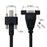 U3-007-0.5M Dual Thumbscrews USB 3.0 Back Panel Mount B Male to Female B Type Extension Cable 0.5m - 2