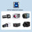 U3-007-0.5M Dual Thumbscrews USB 3.0 Back Panel Mount B Male to Female B Type Extension Cable 0.5m - 6