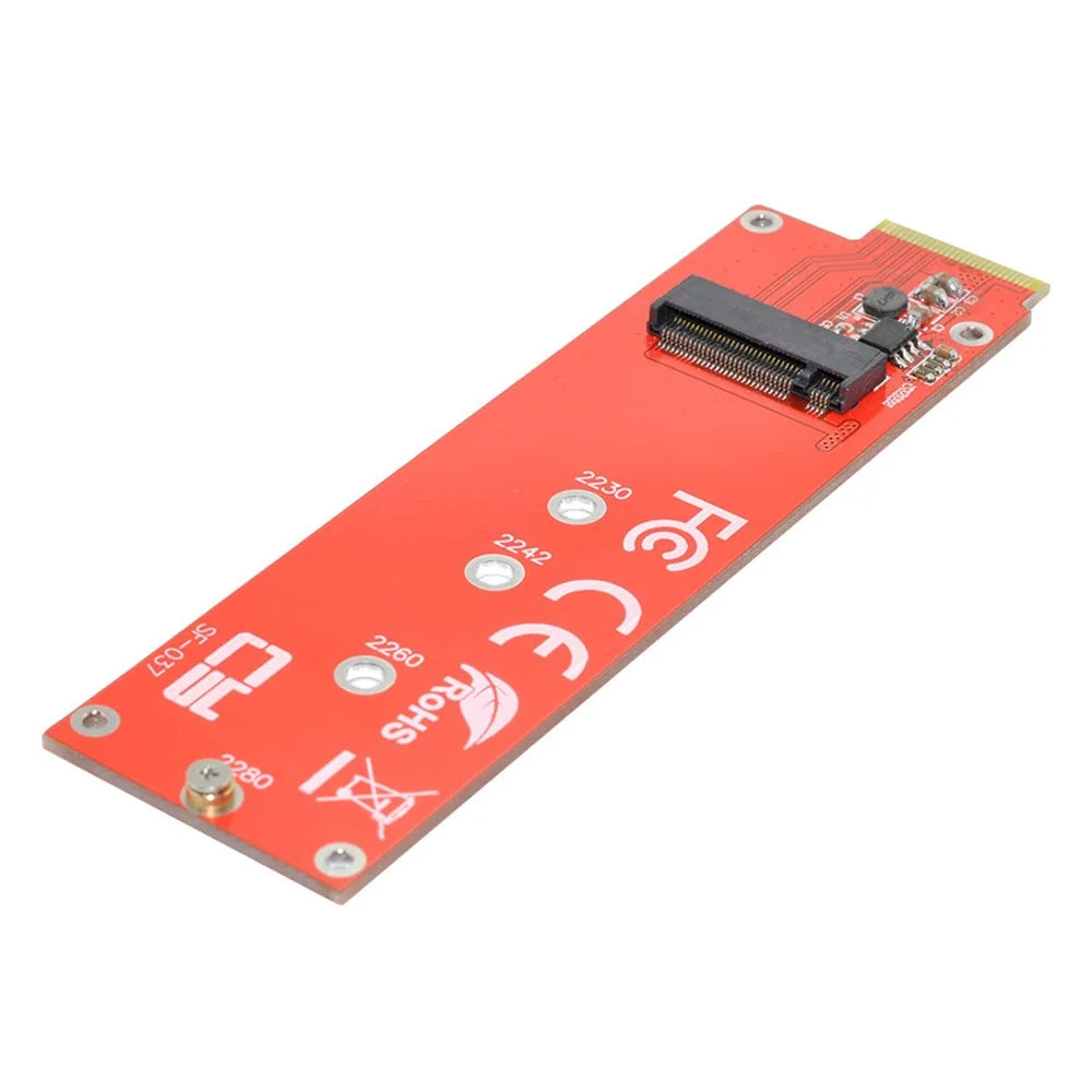 SF-037 NVME M-key Interface SSD to EDSFF E1.S Adapter Card Portable Converter Support M.2 SSD 2280/2260/2242/2230 Format - 1