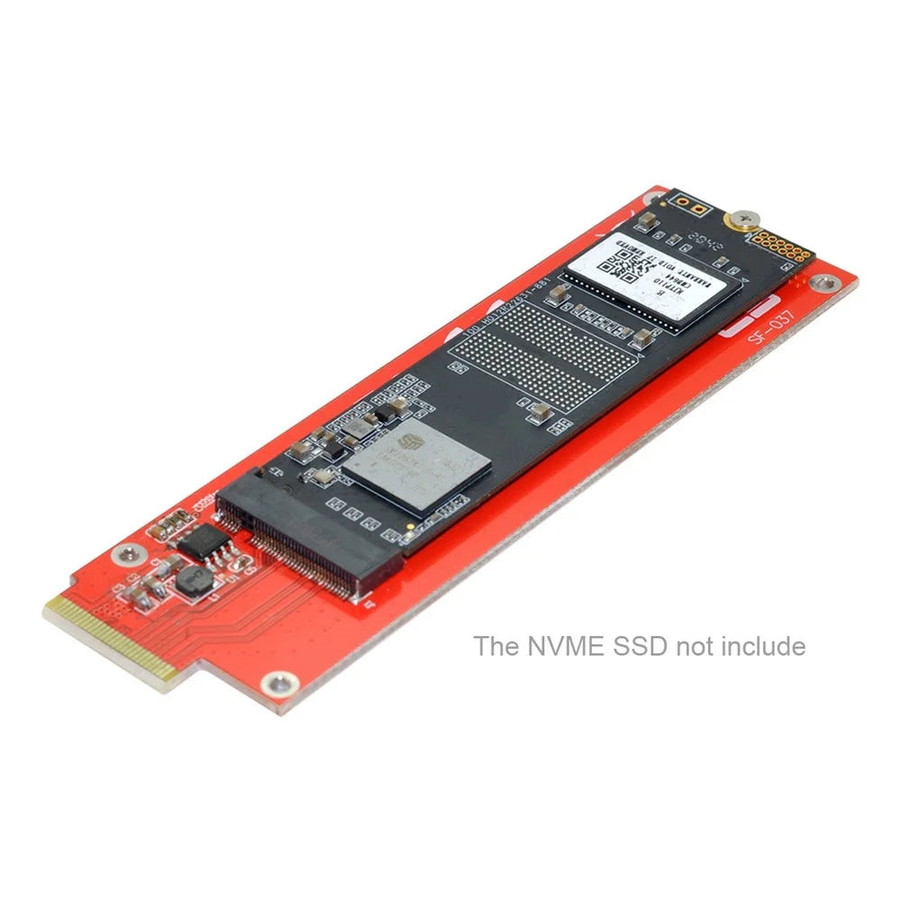 SF-037 NVME M-key Interface SSD to EDSFF E1.S Adapter Card Portable Converter Support M.2 SSD 2280/2260/2242/2230 Format - 6
