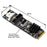 EP-018 NVME NGFF M-Key Express Card to Type-E USB 3.1 Front Panel and USB 3.0 20Pin Socket VL805 Adapter for Motherboard - 3