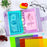 A6 PU Leather Notebook Cover Shell Binder Budget Planner Organizer 12 Storage Pockets Multi-color Refillable 6 Rings Binder Cover Loose Leaf Pouch - 3
