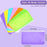 A6 PU Leather Notebook Cover Shell Binder Budget Planner Organizer 12 Storage Pockets Multi-color Refillable 6 Rings Binder Cover Loose Leaf Pouch - 7