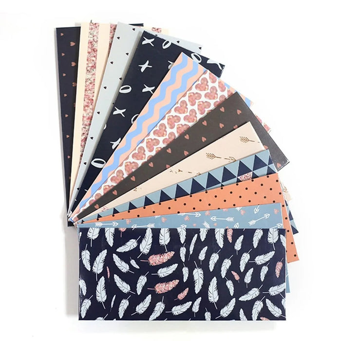 12PCS Budget Envelopes Creative Cash Envelope System Budget Tracking Sheets Label Stickers for Cash Savings - 1