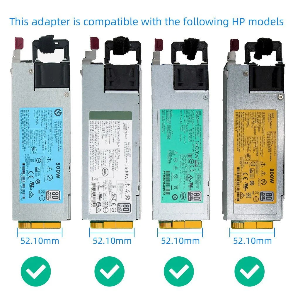 PW-011 For CHIA ETH BTC Mining Miner 12V Flex Slot Server Power Board 14+10Pin to 16x6Pin Power Supply Board - 4