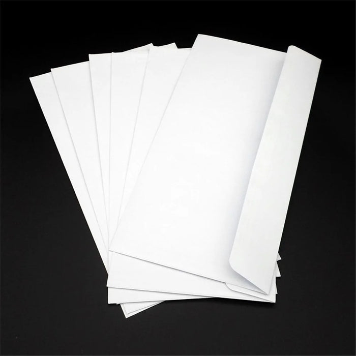 SKYLINE 50PCS Security Envelopes with Window Confidential Seal Skyline Envelope for Postcard Letter Greeting Card School Office Supplies - 4