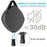 MFTDE 3Pcs for HTC Vive Pro/Oculus Rift/Oculus Quest Link/Oculus Quest 2 Retractable Ceiling Pulley VR Cable Management System - Black - 2