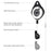 MFTDE 3Pcs for HTC Vive Pro/Oculus Rift/Oculus Quest Link/Oculus Quest 2 Retractable Ceiling Pulley VR Cable Management System - Black - 6