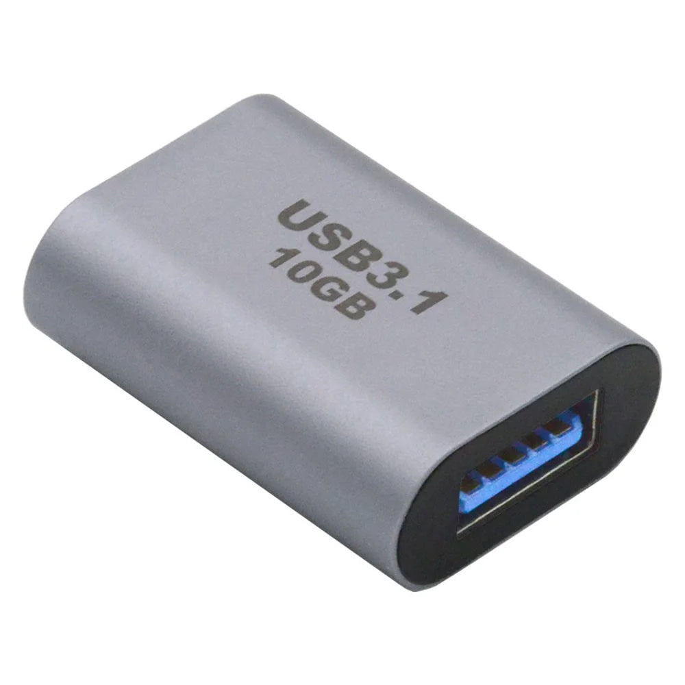 UC-082-AFCF Type C Female to USB 3.0 A Female Data Adapter 10Gbps Data Power for Laptop Tablet Phone - 7