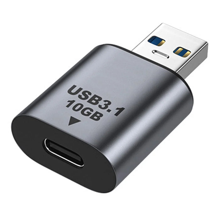 UC-082-AMCF USB 3.0 A Male to Type C Female 10Gbps Data Transfer Adapter Metal Shell High Stability Converter - 6