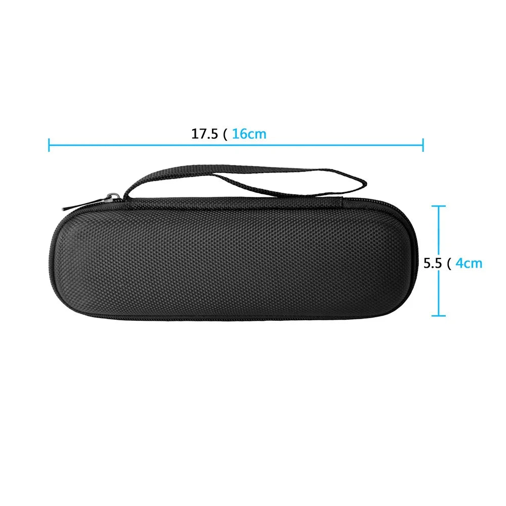 For Logitech R400 / R500 / R800 Wireless Remote Control Portable Storage Case Protective Bag - Black - 5