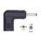 UC-090-3011MM Right Angled Connector USB 3.1 Type C Female to DC 12V Plug 90 Degree Adapter PD Emulator Trigger Converter, DC3.0*1.1mm - 3