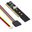 SA-048 NGFF M-key 110mm to PCI-E 16X Adapter Low Profile Height 3cm for 110mm 80mm SSD 1U Server - 1