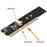 SA-048 NGFF M-key 110mm to PCI-E 16X Adapter Low Profile Height 3cm for 110mm 80mm SSD 1U Server - 4